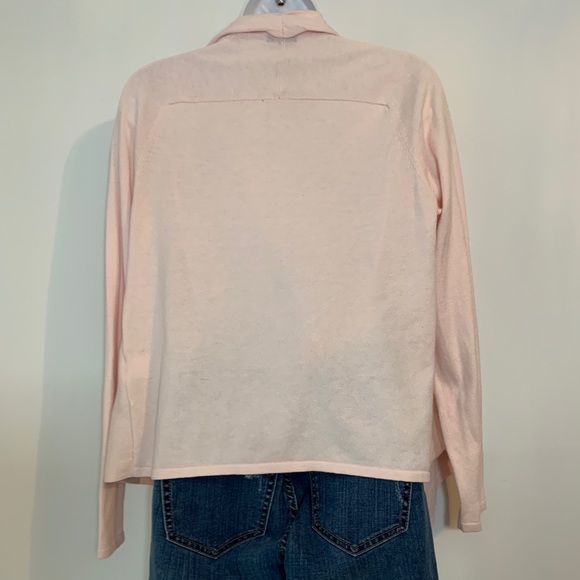 Pink knit cardigan by Lord & Taylor. Size Small - Picture 5 of 6